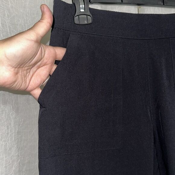 SKETCHERS MP BLACK PULL-ON INTERIOR DRAWSTRING SCRUB BOTTOM CARGO PANTS - Picture 5 of 13